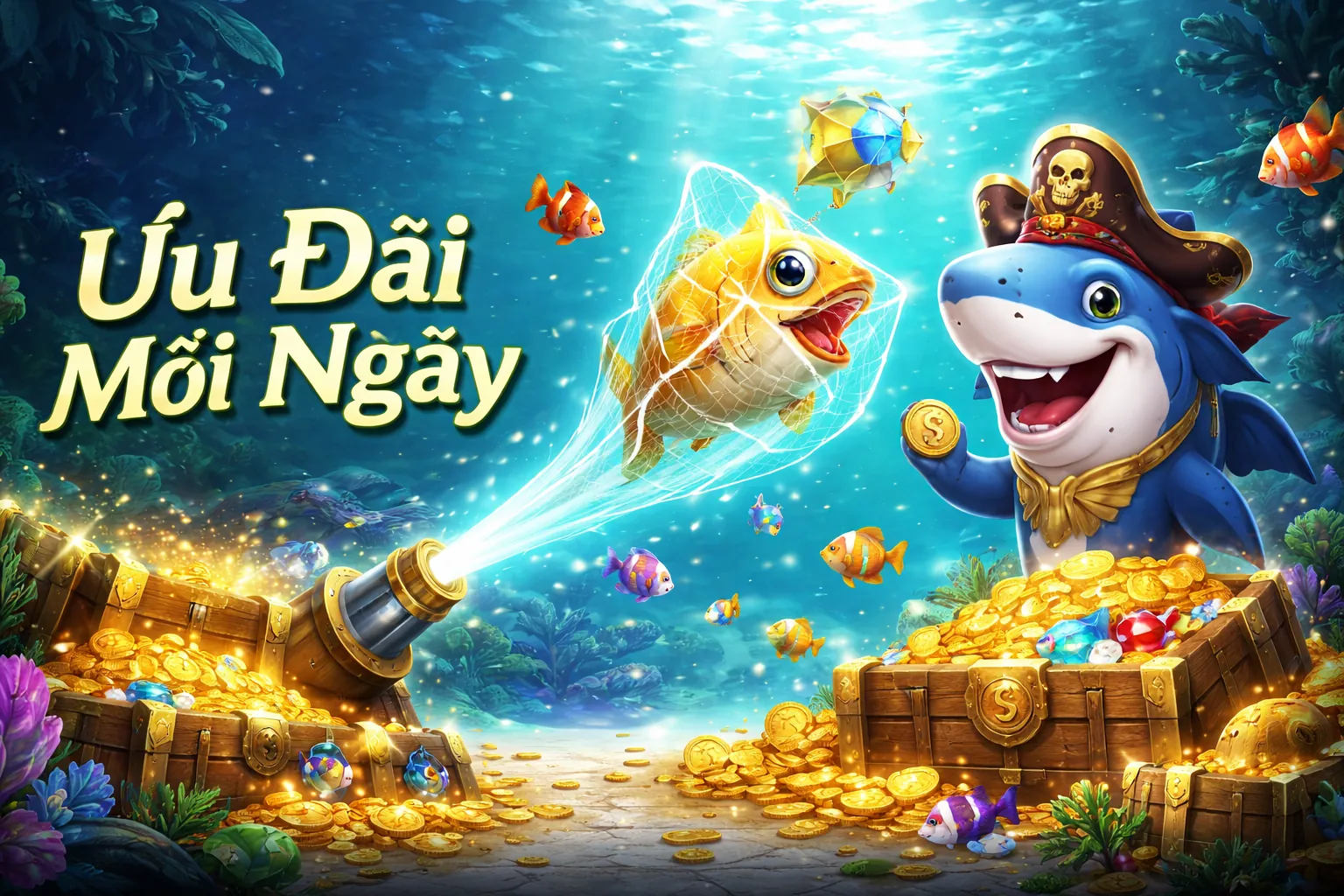 Hình ảnh chính game Bắn Cá mu66